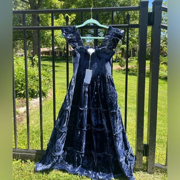 Hill House Velvet Ellie Nap Dress NWT - Picture 6 of 11